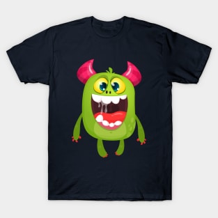 Cartoon monster charcter T-Shirt